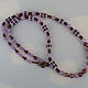 Long beads made of lepidolite stones. Beads2. Magic box. My Livemaster. Фото №4