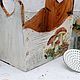 Container box mushrooms boletus for kitchen flowers storage decoupage. Storage Box. Studio Villa-Oliva. My Livemaster. Фото №4