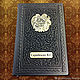 Cover on the diary of leather with personalization. Diaries. gr-podarkin. Online shopping on My Livemaster.  Фото №2