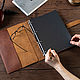 Notebook Notebook A5 on rings. Notebook. KulikovCraft. Ярмарка Мастеров.  Фото №5