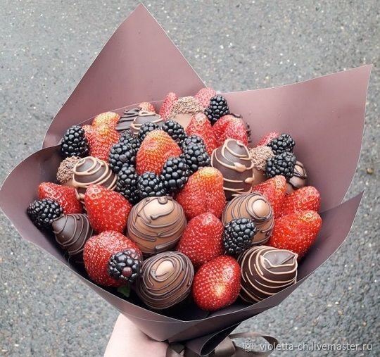Шоколадный Букет Фото