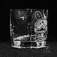 Snowboarder. A glass of whiskey. Water Glasses. ArtGraving. Online shopping on My Livemaster.  Фото №2