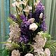 Гладиолусы с сиренью. Композиции. Flowers16kzn-. Ярмарка Мастеров.  Фото №4