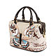 SAC 'Butterfly 3D Sands of time'. Valise. Pelle Volare. My Livemaster. Фото №4