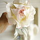 Цветы из ткани Роза 'Buff Beauty' цветы из шелка брошь, Цветы, Нижний Новгород,  Фото №1