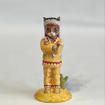 Винтаж ручной работы. Ярмарка Мастеров - ручная работа Винтаж: "Индеец", Bunnykins, Royal Doulton. Handmade.