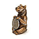 Statuette 'Shaman Bear'. Stone product. Art.1544. Figurines. SiberianBirchBark (lukoshko70). My Livemaster. Фото №4