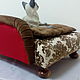 Couch for dog or cat Laura to buy. Sofa for dogs order. Lodge. Workshop for dogs and cats. My Livemaster. Фото №4