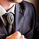 Ferkhat tie brooch. Swarovski crystal Graphite. for men. Wedding Jewelry Sets. LADY-LIZA jewelry shop. My Livemaster. Фото №5