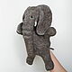 Order Glove toy elephant, theatrical doll, puppet theater. AnzhWoolToy (AnzhelikaK). Livemaster. . Puppet show Фото №3