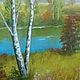 'Birches' oil Painting. Pictures. Kind paintings by Irina Belozerova. Online shopping on My Livemaster.  Фото №2