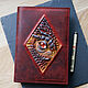 A5 leather notebook 'Dragon Valakas'. Notebooks. WoobbyArt. Online shopping on My Livemaster.  Фото №2