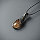 Кулон с рутиловым кварцем. Кулон. Snow Jewelry. Ярмарка Мастеров.  Фото №6