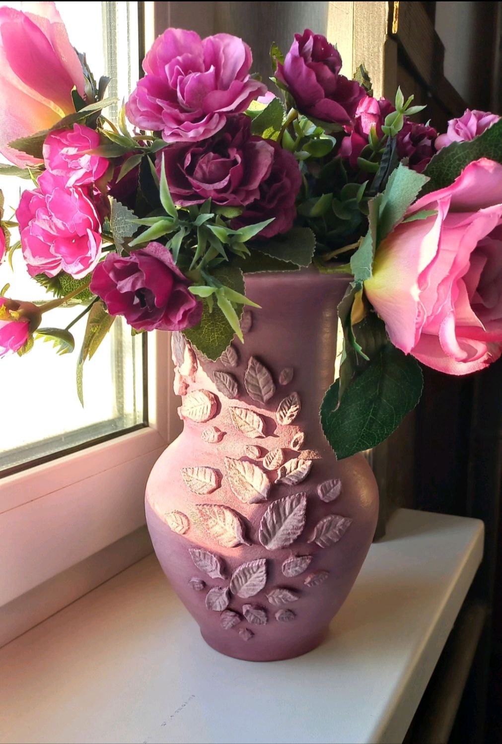 Ваза для цветов в интернет-магазине Ярмарка Мастеров по цене 1000 ...