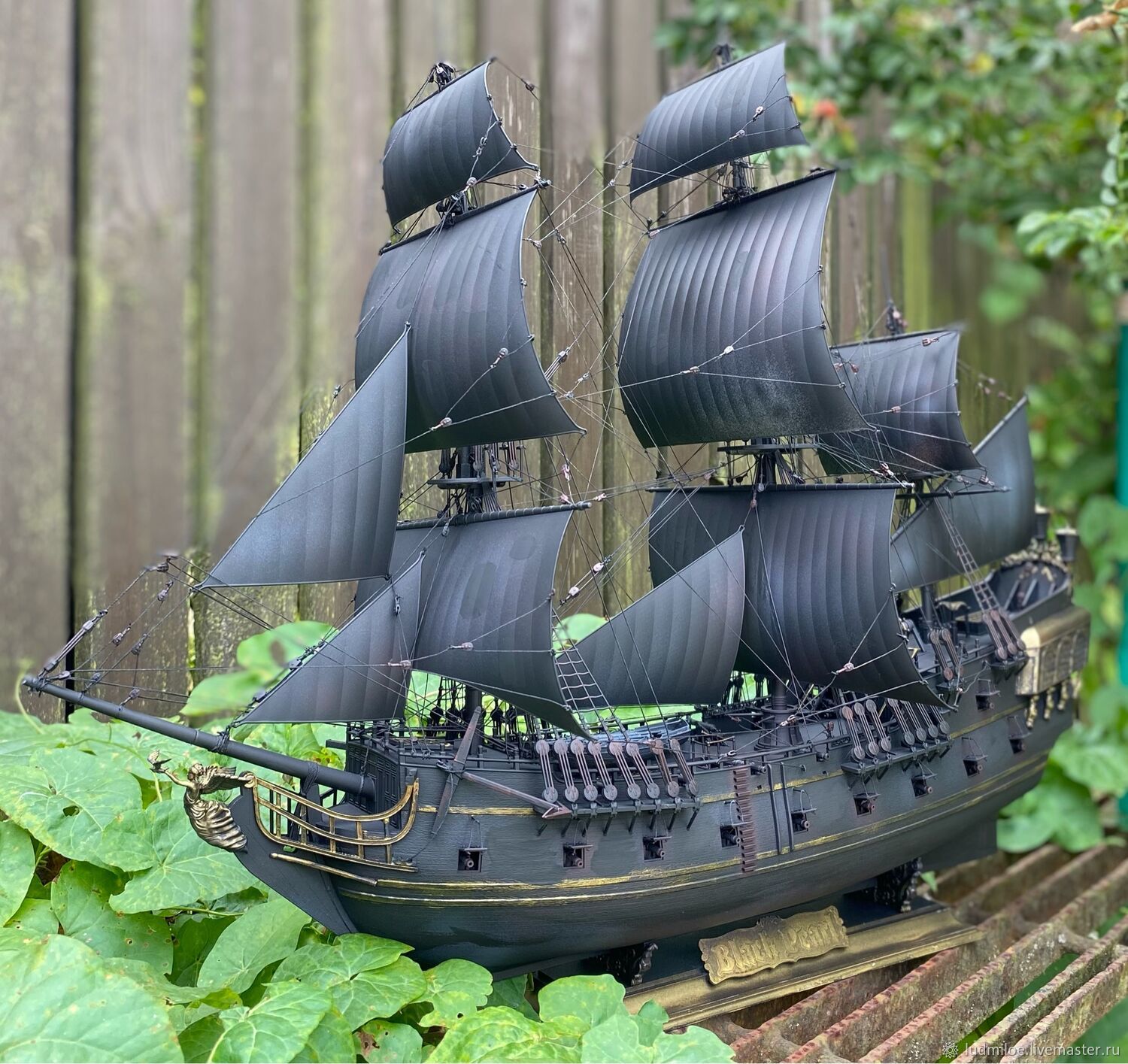 Корабль Чёрная Жемчужина купить в интернет-магазине Ярмарка Мастеров поцене 30000 ₽ – RK8WCRU