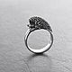 Кольцо Ежик. Кольца. AlexFox Jewelry. Интернет-магазин Ярмарка Мастеров.  Фото №2