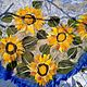 Shawl: ' Sunflowers'. Shawls. tonkorunochka (tonkorunochka). My Livemaster. Фото №5