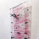 Glass clock Pink dreams. Watch. ArtSmiL home decor (Anna). Online shopping on My Livemaster.  Фото №2