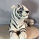 felt toy: White tiger. Felted Toy. colorlight (colorlight). My Livemaster. Фото №4