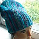 Felted hat of the color ' Dark emerald'. Caps. Larissa Permjakova. Online shopping on My Livemaster.  Фото №2