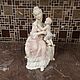 Porcelain figurine ' Mother and Child'. England, Vintage statuettes, Cambridge,  Фото №1