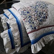 Льняные подушки с лавандой