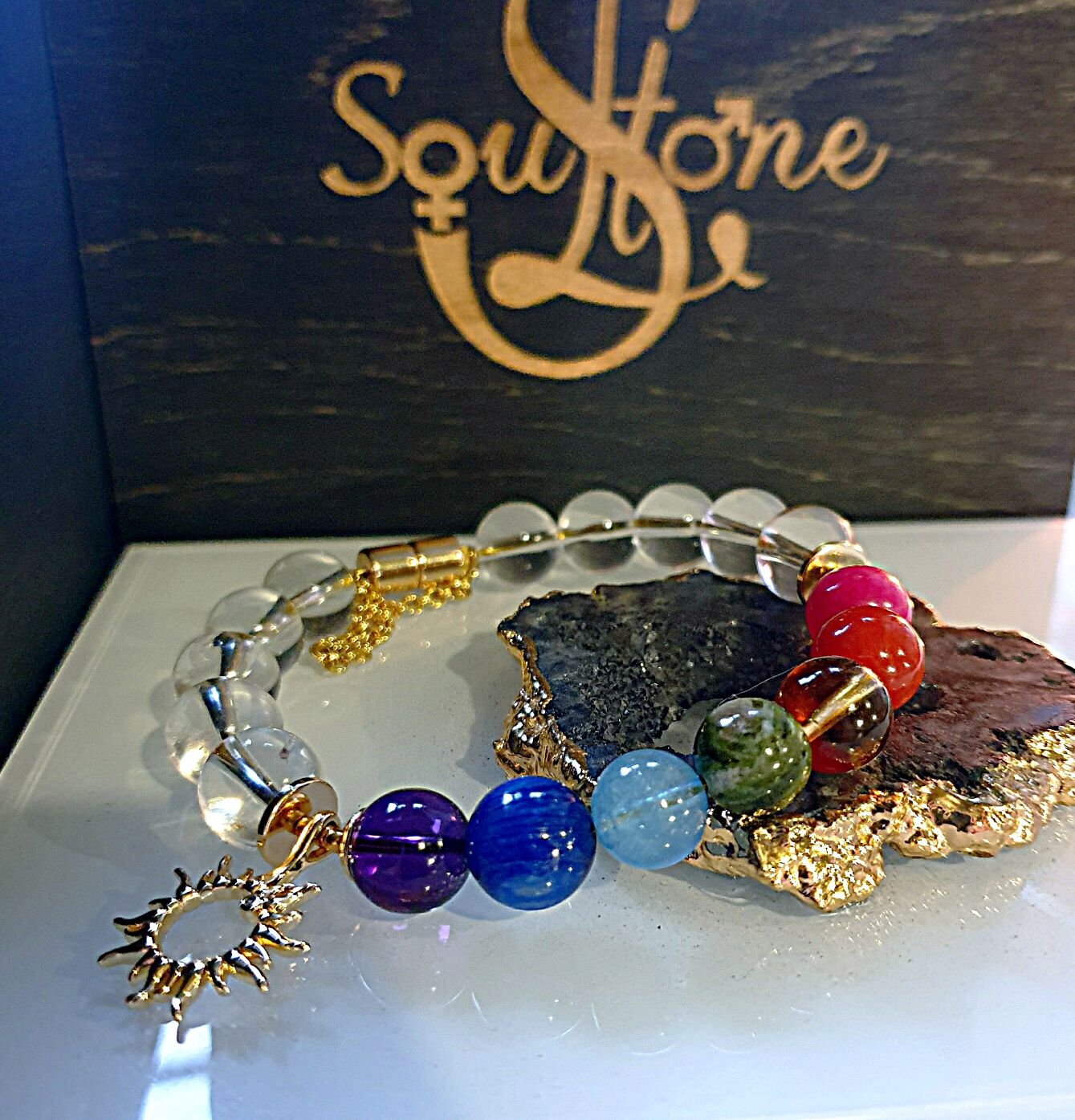 Чакральный браслет амулет "7 чакр" купить в интернет-магазине Ярмарка ...