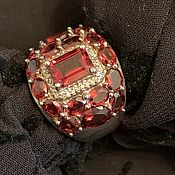 Винтаж: ПРОДАНО! Антикварное золотое кольцо с аметистом Англия 1930е