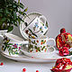Винтажная чайная пара Portmeirion Botanic Garden. Чайные пары. VintageMe. Ярмарка Мастеров.  Фото №6