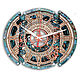Часы настенные Автоматон Triplex 1733 с вращающимися шестеренками, Часы-скелетоны, Москва,  Фото №1