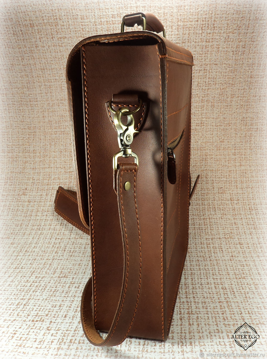 Сумка кожаная мужская формат А4 в интернет-магазине на Ярмарке Мастеров ...