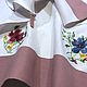Льняное полотенце с вышивкойVilleroy & Boch Mariefleur -1, Полотенца, Москва,  Фото №1