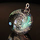Pendant ball Green emission. Space Silver Milky Way. Sky, Pendant, Moscow,  Фото №1