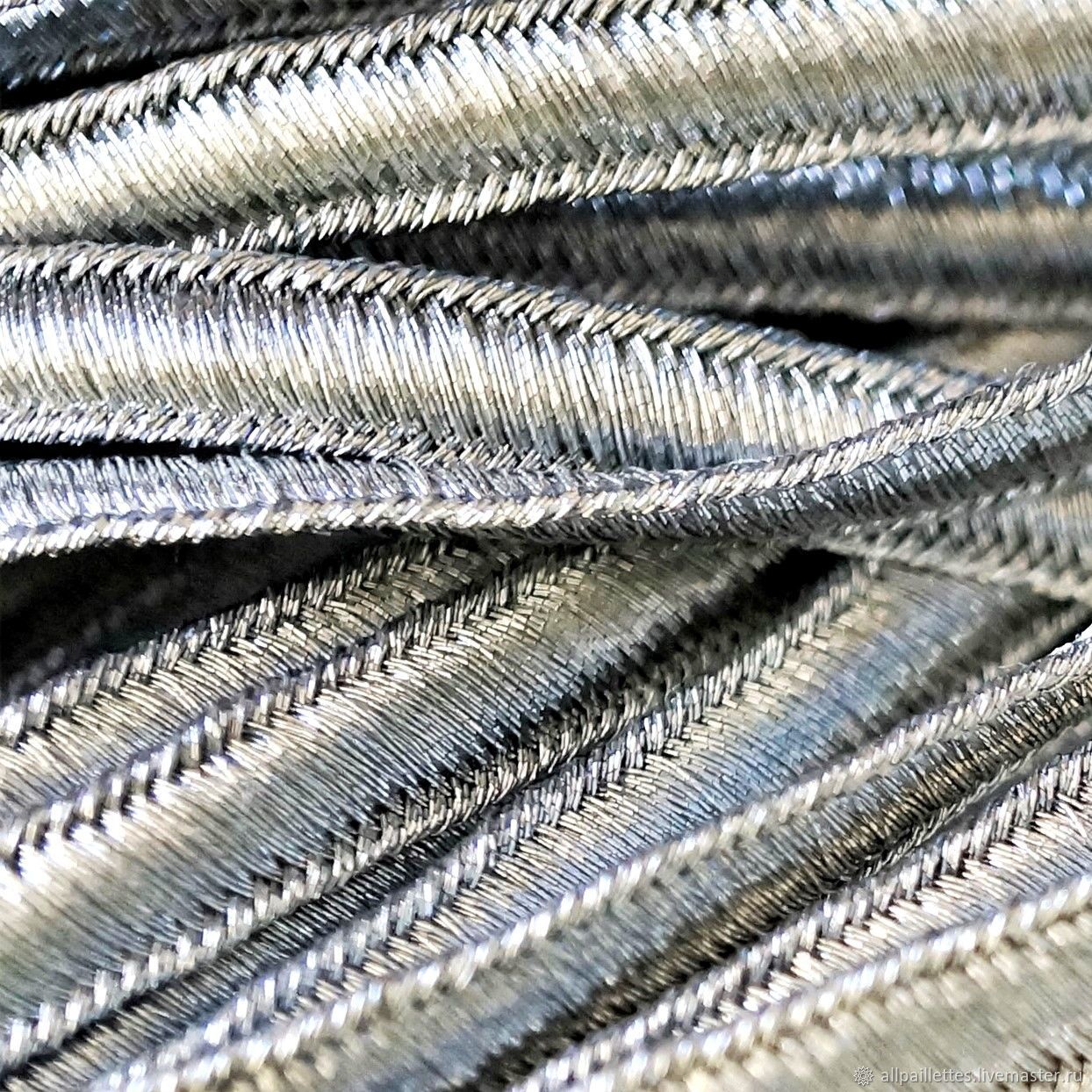 Тесьма металлизированная ТМ180, Франция – купить на Ярмарке Мастеров ...