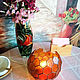 Table Geometric lamp Sphere Honeycomb. Table lamps. tiffanarium (Tiffanarium). My Livemaster. Фото №5