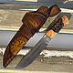 Forged knife made of Damascus steel 'Seliger', Knives, Chrysostom,  Фото №1