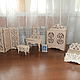 Doll furniture for dolls 15 cm. set. blank for decoupage and painting.
