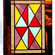 Harlequin. Stained glass panels stained glass. Tiffany, Stained glass, St. Petersburg,  Фото №1