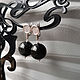 Rainbow Obsidian Earrings 2. Earrings. Jewelry and accessories by IRIS. My Livemaster. Фото №6