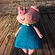 Pig. Stuffed Toys. strand of wool. Online shopping on My Livemaster.  Фото №2