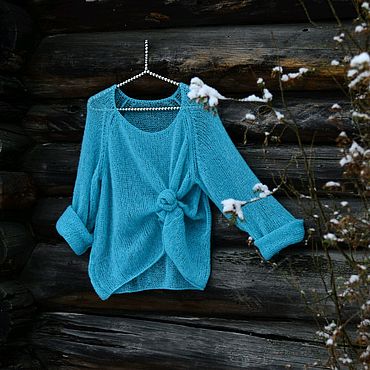 Одежда ручной работы. Ярмарка Мастеров - ручная работа Свитер «Паутинка». Handmade.