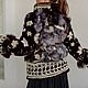 Crochet lace jacket, bridal cape, wedding cape, real fur coat. Wedding accessories. Nadezhda Perepelitsa. My Livemaster. Фото №5