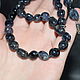 Beads from natural stone Iolite. Necklace. naturalkavni. My Livemaster. Фото №4