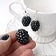 'BlackBerry ' earrings and pendant, Jewelry Sets, Troitsk,  Фото №1