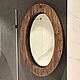 Order Mirror made of elm slabs (project g. Moscow, ul.. Leningradskoe highway). uloft. Livemaster. . Mirror Фото №3