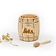 Order Barrel for honey 'Cooper' for 1 kg. Art.7029. SiberianBirchBark (lukoshko70). Livemaster. . Jars Фото №3