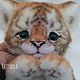 Tiger cub Sunshine. Stuffed Toys. KravetsTatyana. My Livemaster. Фото №4