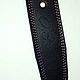  Men's leather belt black 40 mm RM-401. Straps. Natalia Kalinovskaya. My Livemaster. Фото №4