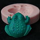 Silicone mold for soap and candles Frog. Molds for making flowers. Whalesmolds. Online shopping on My Livemaster.  Фото №2