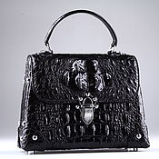 Сумки и аксессуары handmade. Livemaster - original item Women`s bag made of genuine Siamese crocodile leather IMA0607B1. Handmade.